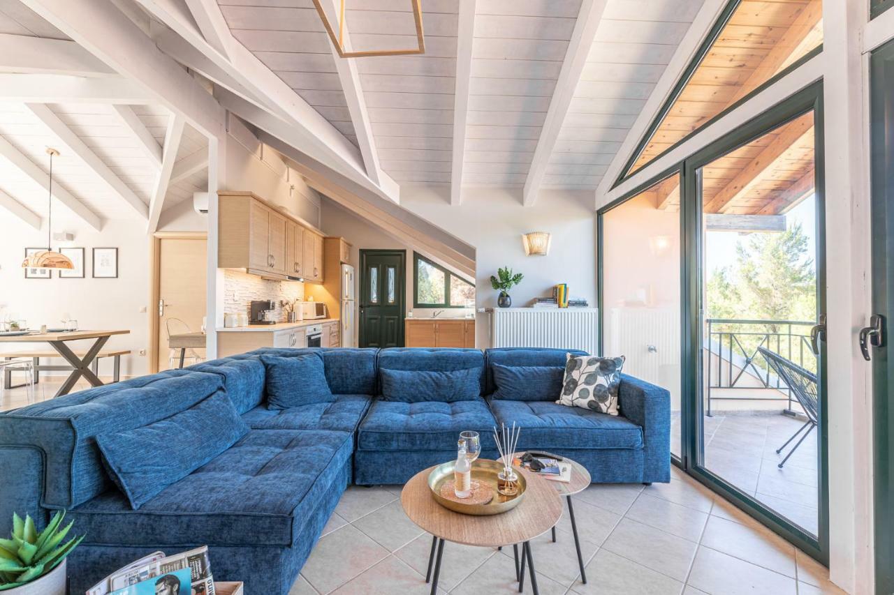 Gregory'S Loft Apartment Агия Анна Екстериор снимка