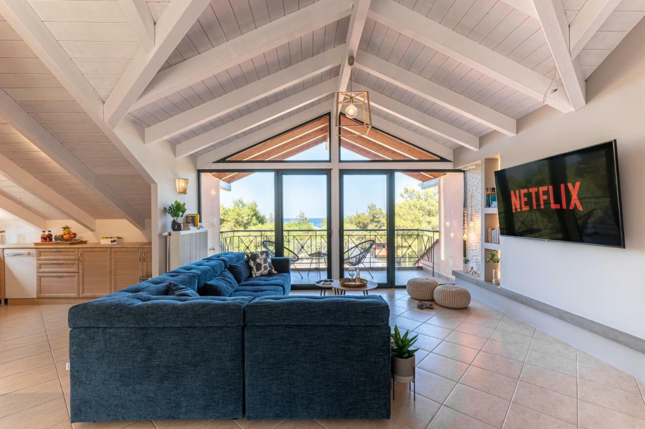 Gregory'S Loft Apartment Агия Анна Екстериор снимка